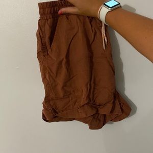 Rust Orange Shorts